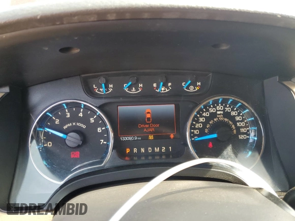 2014 Ford F-150 XL with VIN 1FTFW1EF6EKE95389, listed as a Copart auction lot 62187625 with 133,090 mi miles and Salvage title. Bid and sale history available at DreamBid. Image 9.