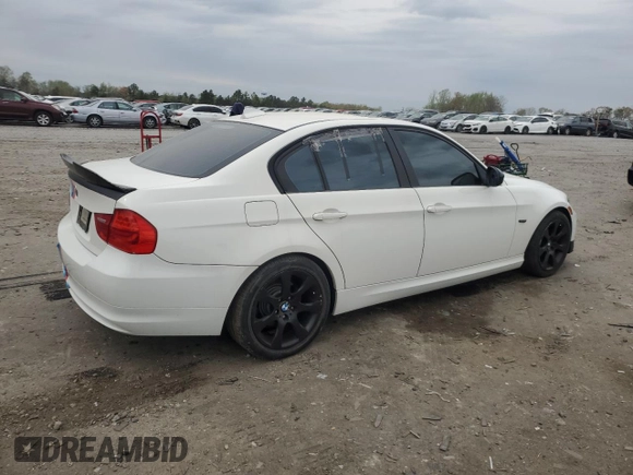 2009 BMW 3 Series 328i with VIN WBAPH77599NM31774, listed as a Copart auction lot 52669315 with 241,355 mi miles and Salvage title. Bid and sale history available at DreamBid. Image 3.