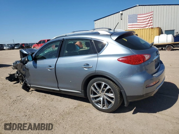 2017 Infiniti QX50 with VIN JN1BJ0RP5HM388615, listed as a Copart auction lot 67969164 with 49,611 mi miles and Salvage Title. Bid and sale history available at carsss.com. Image 2.