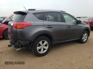 2013 Toyota RAV4 XLE with VIN JTMWFREV3D5010502, listed as a Copart auction lot 60568025 with 89,480 mi miles and Salvage title. Bid and sale history available at DreamBid. Image 3.