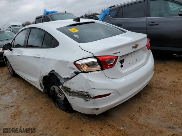 2018 Chevrolet Cruze LS with VIN 1G1BC5SM9J7173501, listed as a Copart auction lot 37888324 with 72,098 mi miles and Salvage Title. Bid and sale history available at carsss.com. Image 2.