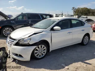 2014 Nissan Sentra S with VIN 3N1AB7AP7EL698185, listed as a Copart auction lot 44306275 with 41,759 mi miles and Salvage Title. Bid and sale history available at carsss.com. Image 1.