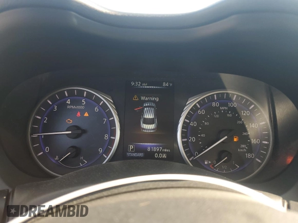 2015 Infiniti Q50 Premium with VIN JN1BV7AR7FM407060, listed as a Copart auction lot 63503495 with 81,897 mi miles and Clean title. Bid and sale history available at DreamBid. Image 9.