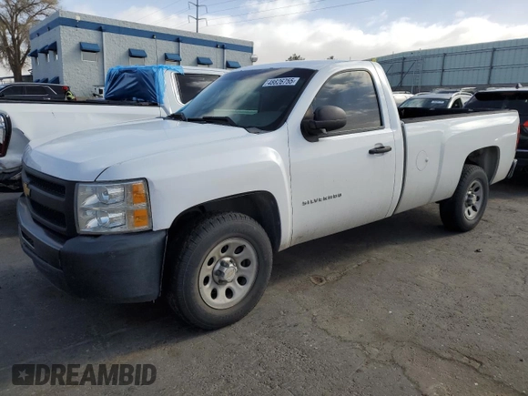 2012 Chevrolet Silverado 1500 Work Truck with VIN 1GCNCPEX5CZ125930, listed as a Copart auction lot 48826755 with Not Provided miles and Salvage Title. Bid and sale history available at DreamBid. Image 1.