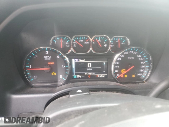 2016 Chevrolet Silverado 1500 LT with VIN 1GCVKREC4GZ174585, listed as a Copart auction lot 51930695 with 147,464 mi miles and Salvage Title. Bid and sale history available at carsss.com. Image 9.