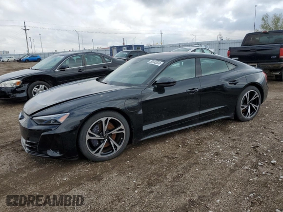 2022 Audi e-tron GT Premium Plus z VIN WAUCJBFW8N7001359, wystawiony jako Copart lot #50033824 z przebiegiem 16 630 mil mil oraz . Historia ofert i sprzedaży dostępna na DreamBid. Obrazek 1.