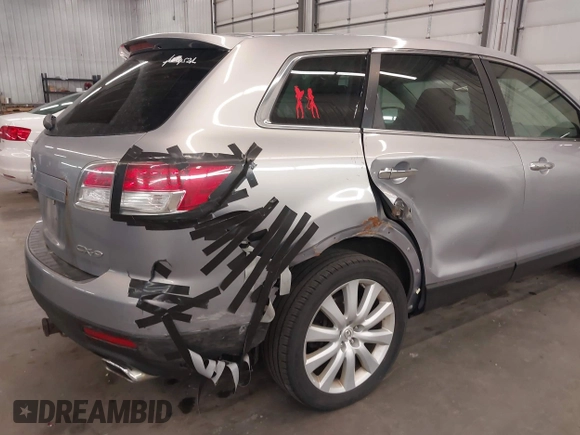 2008 Mazda CX-9 Grand Touring with VIN JM3TB38A980149614, listed as a IAAI auction lot 41845617 with 214,846 mi miles. Bid and sale history available at carsss.com. Image 6.