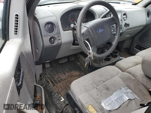 2005 Ford F-150 XL with VIN 1FTRF14W35NB77629, listed as a Copart auction lot 79119564 with 136,803 mi miles and Clean Title. Bid and sale history available at carsss.com. Image 8.