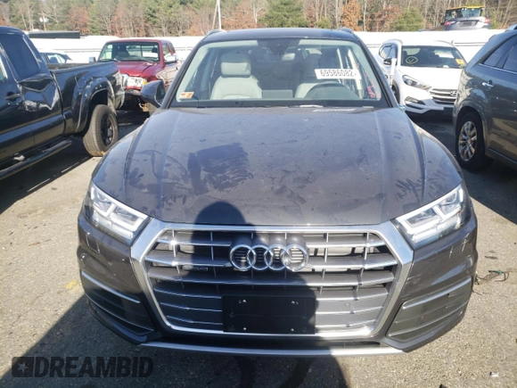 2020 Audi Q5 Premium Plus with VIN WA1BNAFY8L2055974, listed as a Copart auction lot 69586082 with 16,070 mi miles. Bid and sale history available at carsss.com. Image 5.