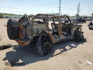 2022 Ford Bronco Raptor with VIN 1FMEE5JR2NLA51048, listed as a Copart auction lot 59994195 with Not provided miles and Salvage title. Bid and sale history available at DreamBid. Image 3.