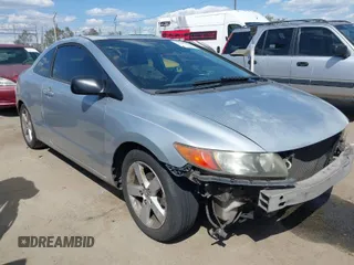 2006 Honda Civic Cpe EX with VIN 2HGFG12836H533089, listed as a IAAI auction lot 41969012 with 254,991 mi miles. Bid and sale history available at carsss.com. Image 1.