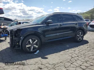 2021 Kia Sorento S with VIN 5XYRL4LC6MG008714, listed as a Copart auction lot 51532005 with 99,817 mi miles and Salvage Title. Bid and sale history available at carsss.com. Image 1.