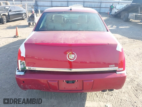 2008 Cadillac DTS 1SC with VIN 1G6KD57Y08U143396, listed as a IAAI auction lot 40618555 with 124,706 mi miles and . Bid and sale history available at carsss.com. Image 6.