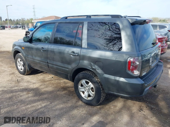2008 Honda Pilot VP with VIN 5FNYF18208B039214, listed as a IAAI auction lot 42198076 with 212,159 mi miles and . Bid and sale history available at DreamBid. Image 3.