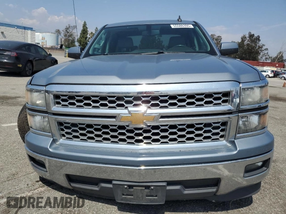 2015 Chevrolet Silverado 1500 LT with VIN 3GCPCREC1FG445638, listed as a Copart auction lot 55586395 with 106,317 mi miles and Salvage Title. Bid and sale history available at DreamBid. Image 5.