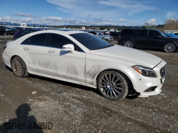 2016 Mercedes-Benz CLS with VIN WDDLJ9BB1GA173565, listed as a Copart auction lot 45769764 with 64,144 mi miles. Bid and sale history available at carsss.com. Image 4.