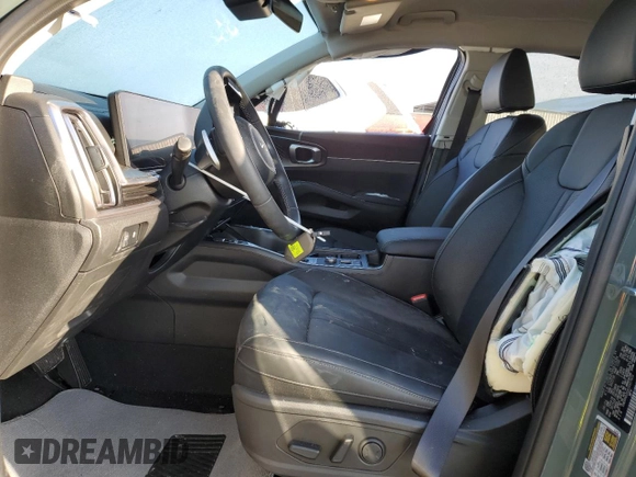 2025 Kia Sorento Hybrid EX with VIN KNDRHDJG4S5317451, listed as a Copart auction lot 45799905 with 4,377 mi miles and Salvage Title. Bid and sale history available at carsss.com. Image 7.