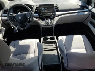 2020 Honda Odyssey EX with VIN 5FNRL6H58LB036140, listed as a Copart auction lot 54787905 with 37,408 mi miles and Salvage Title. Bid and sale history available at DreamBid. Image 8.