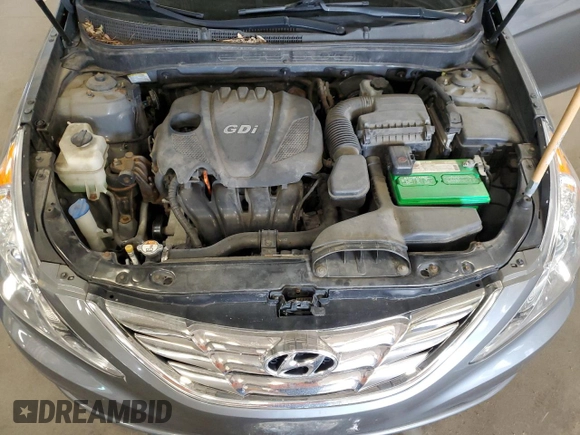 2013 Hyundai Sonata Limited with VIN 5NPEC4AC2DH625036, listed as a Copart auction lot 60469605 with 92,576 mi miles and Salvage title. Bid and sale history available at DreamBid. Image 11.