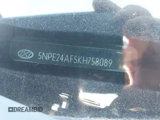 2019 Hyundai Sonata SE z VIN 5NPE24AF5KH758089, wystawiony jako IAAI lot #42412549 z przebiegiem 62 368 mil mil oraz . Historia ofert i sprzedaży dostępna na DreamBid. Obrazek 17.