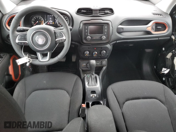 2020 Jeep Renegade Sport with VIN ZACNJBAB3LPL75309, listed as a Copart auction lot 53529085 with 39,243 mi miles and Salvage title. Bid and sale history available at DreamBid. Image 8.