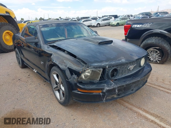 2007 Ford Mustang GT Deluxe z VIN 1ZVHT85H575287613, wystawiony jako IAAI lot #42543302 z przebiegiem Nie podano mil oraz . Historia ofert i sprzedaży dostępna na DreamBid. Obrazek 1.