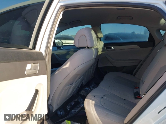 2016 Hyundai Sonata SE with VIN 5NPE24AF5GH346620, listed as a IAAI auction lot 41857993 with 90,617 mi miles and . Bid and sale history available at DreamBid. Image 8.