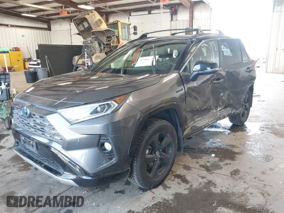 2021 Toyota RAV4 Hybrid XSE with VIN JTME6RFV5MD515361, listed as a IAAI auction lot 42160739 with 37,097 mi miles and . Bid and sale history available at DreamBid. Image 18.