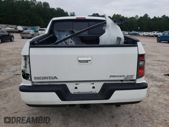 2013 Honda Ridgeline RTL with VIN 5FPYK1F59DB006416, listed as a Copart auction lot 74835924 with 129,374 mi miles and Salvage Title. Bid and sale history available at carsss.com. Image 6.