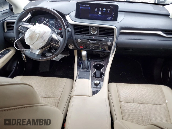 2021 Lexus RX 350 with VIN 2T2JZMAA4MC203103, listed as a Copart auction lot 54626645 with 8,081 mi miles and Salvage Title. Bid and sale history available at DreamBid. Image 8.