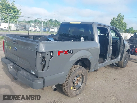 2020 Ford F-150 XL with VIN 1FTEW1E45LFC01030, listed as a IAAI auction lot 42377590 with 65,349 mi miles and . Bid and sale history available at DreamBid. Image 4.