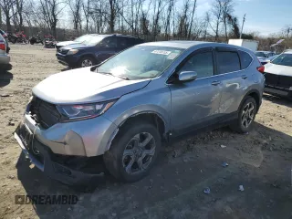 2017 Honda CR-V EX with VIN 2HKRW2H56HH604121, listed as a Copart auction lot 47238745 with 0 mi miles and Clean Title. Bid and sale history available at carsss.com. Image 1.