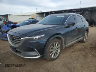 2019 Mazda CX-9 Grand Touring with VIN JM3TCBDY4K0300750, listed as a Copart auction lot 43757605 with 55,057 mi miles and Salvage Title. Bid and sale history available at carsss.com. Image 1.