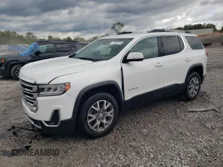 2022 GMC Acadia SLT with VIN 1GKKNMLS9NZ111281, listed as a Copart auction lot 73383074 with 23,861 mi miles and Salvage Title. Bid and sale history available at carsss.com. Image 1.