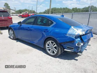 2021 Lexus IS 300 with VIN JTHAA1D20M5115188, listed as a IAAI auction lot 42171919 with 42,965 mi miles and . Bid and sale history available at DreamBid. Image 3.