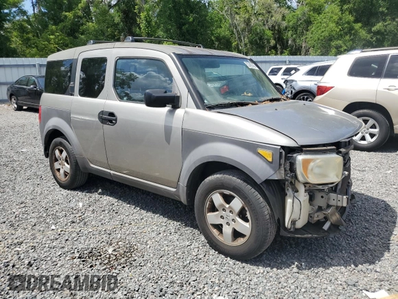 2004 Honda Element EX with VIN 5J6YH18654L015618, listed as a Copart auction lot 52462035 with 176,172 mi miles and Salvage Title. Bid and sale history available at DreamBid. Image 4.