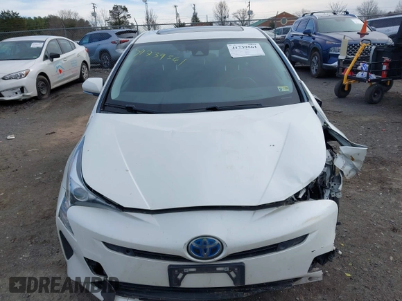 2018 Toyota Prius Two with VIN JTDKARFU1J3547525, listed as a IAAI auction lot 41739561 with 148,300 mi miles. Bid and sale history available at carsss.com. Image 12.
