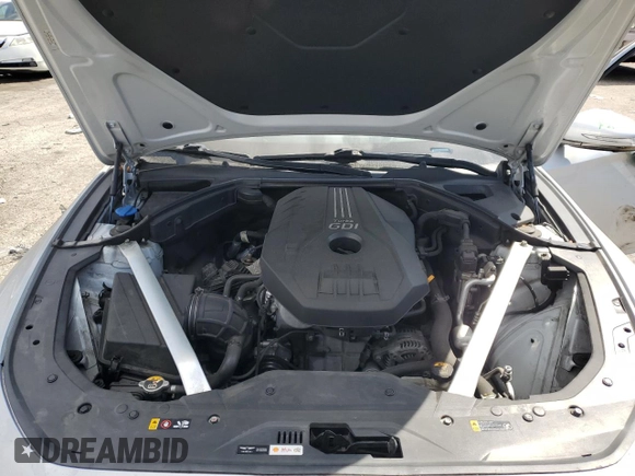 2019 Genesis G70 2.0T Advanced with VIN KMTG44LA9KU027242, listed as a Copart auction lot 71632864 with 72,288 mi miles and Salvage Title. Bid and sale history available at carsss.com. Image 11.