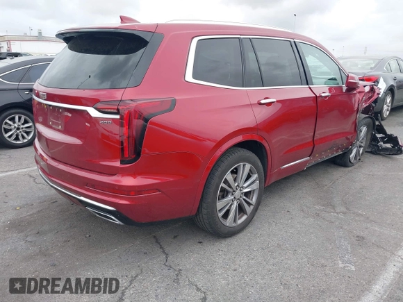 2020 Cadillac XT6 FWD Premium Luxury with VIN 1GYKPCRSXLZ133207, listed as a IAAI auction lot 41733269 with 82,853 mi miles and . Bid and sale history available at DreamBid. Image 4.