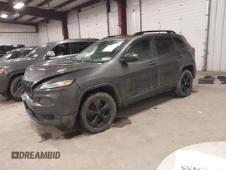 2018 Jeep Cherokee Latitude Tech Connect with VIN 1C4PJMCB4JD543507, listed as a IAAI auction lot 42001651 with 110,973 mi miles. Bid and sale history available at carsss.com. Image 2.