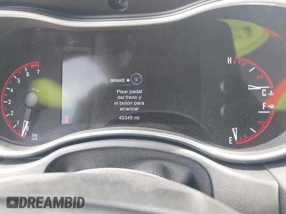 2019 Dodge Durango SXT Plus with VIN 1C4RDHAG9KC701000, listed as a IAAI auction lot 42116560 with 45,345 mi miles and . Bid and sale history available at DreamBid. Image 7.