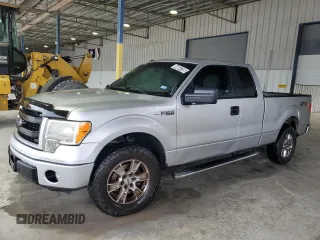 2014 Ford F-150 XL with VIN 1FTFX1CF9EKF53155, listed as a Copart auction lot 44654795 with 186,227 mi miles and Clean Title. Bid and sale history available at carsss.com. Image 1.