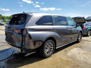 2021 Toyota Sienna XLE with VIN 5TDYSKFC3MS018859, listed as a Copart auction lot 55819654 with 89,399 mi miles and Salvage title. Bid and sale history available at DreamBid. Image 3.
