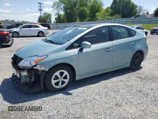 2015 Toyota Prius Four with VIN JTDKN3DU9F1887755, listed as a Copart auction lot 52083345 with 158,940 mi miles and Salvage Title. Bid and sale history available at carsss.com. Image 1.