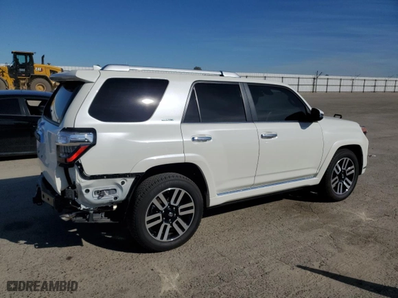 2023 Toyota 4Runner Limited with VIN JTEDU5JR4P5301962, listed as a Copart auction lot 48786745 with 7,550 mi miles and Salvage Title. Bid and sale history available at carsss.com. Image 3.