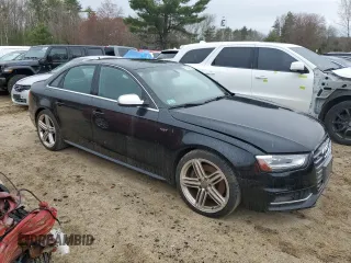 2013 Audi S4 Prestige with VIN WAUKGAFLXDA160587, listed as a Copart auction lot 51561604 with 84,320 mi miles and Non Repairable. Bid and sale history available at carsss.com. Image 4.