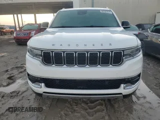 2023 Jeep Wagoneer Series III z VIN 1C4SJVDP4PS509680, wystawiony jako Copart lot #74376284 z przebiegiem Nie podano mil oraz Szkoda całkowita • Salvage title. Historia ofert i sprzedaży dostępna na DreamBid. Obrazek 5.