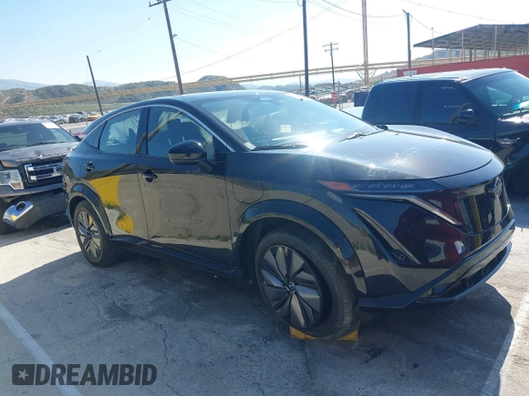 2023 Nissan ARIYA Engage с VIN JN1AF0BA4PM407138, выставлен на аукционе IAAI как лот 42215695 с пробегом 8 562 миль миль и . История ставок и продаж доступна на DreamBid. Изображение 1.