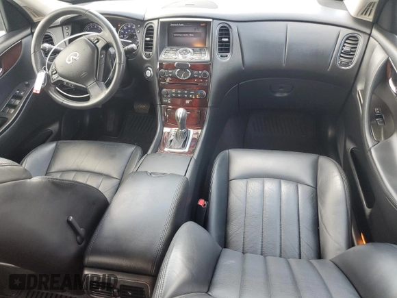 2012 Infiniti EX Journey with VIN JN1AJ0HR0CM450171, listed as a Copart auction lot 54605235 with 90,576 mi miles and Salvage Title. Bid and sale history available at DreamBid. Image 8.