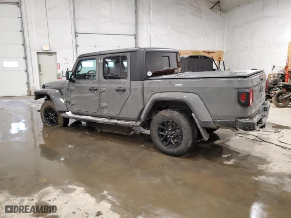 2023 Jeep Gladiator Freedom with VIN 1C6HJTAG2PL543024, listed as a Copart auction lot 44498895 with 9,032 mi miles and Salvage Title. Bid and sale history available at carsss.com. Image 2.